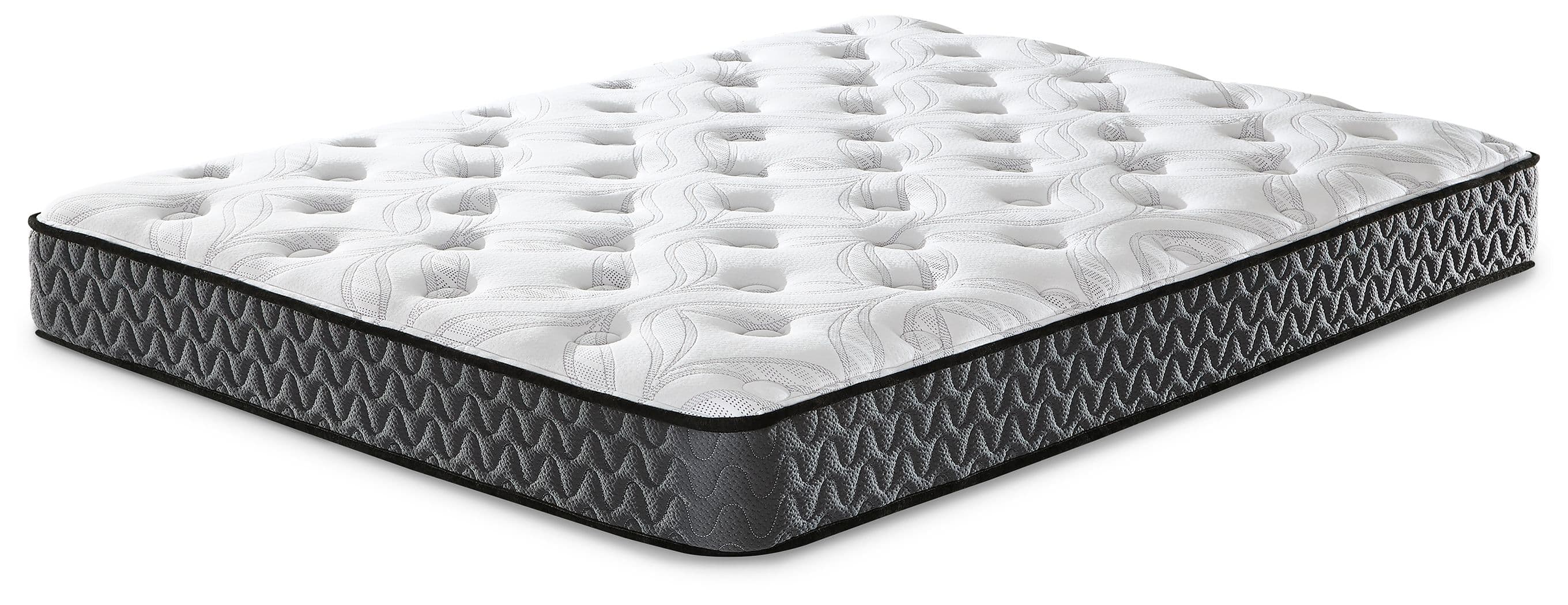 8 Inch Bonnell Hybrid - California King Mattress - White