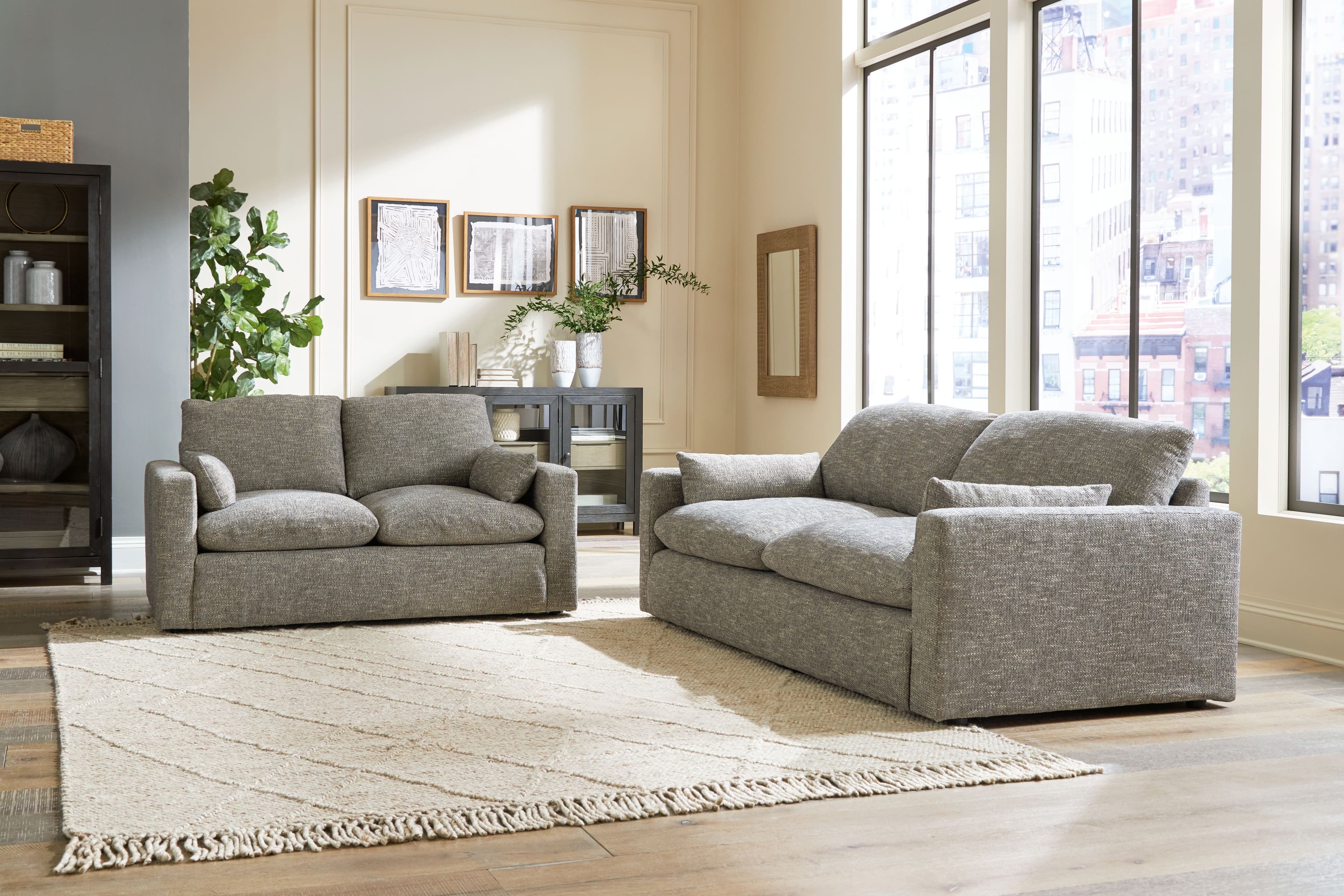 2 Pc. · Sofa, Loveseat
