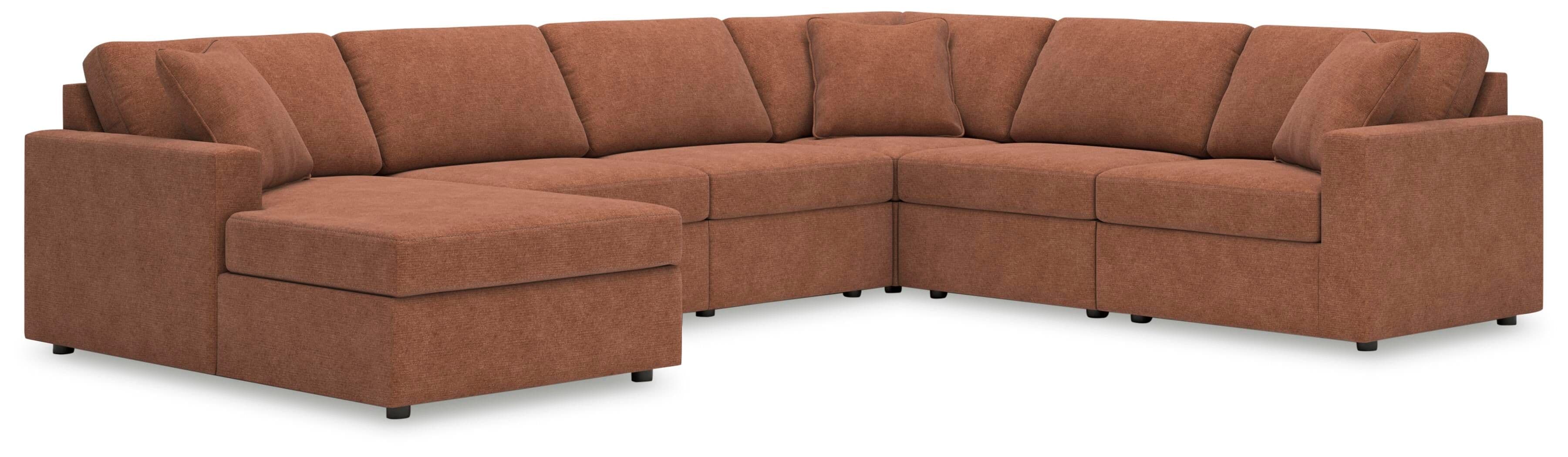 6-Piece Sectional With Laf Corner Chaise
