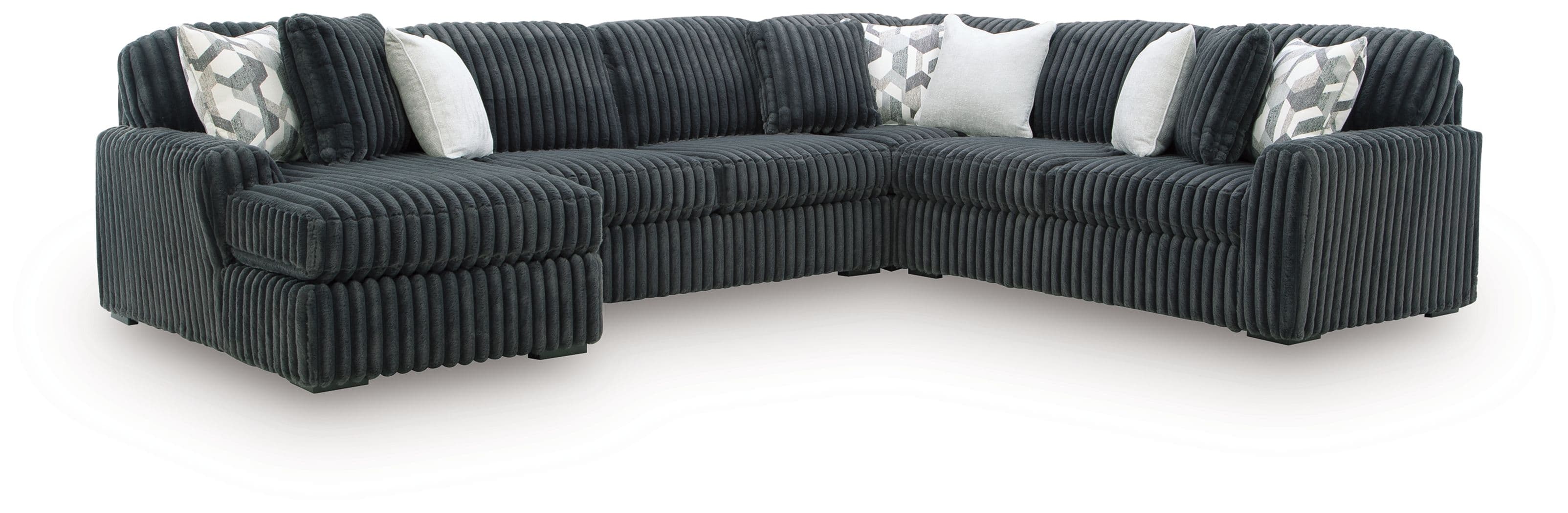 4-Piece Sectional With LAF Corner Chaise