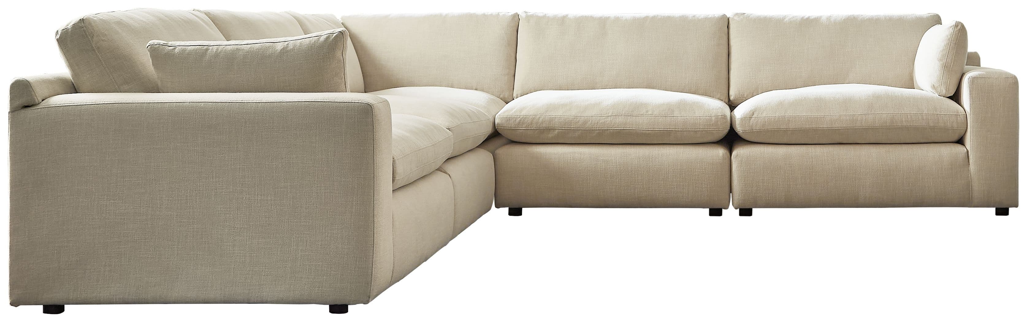 Corner Chairs 5 Pc Sectional