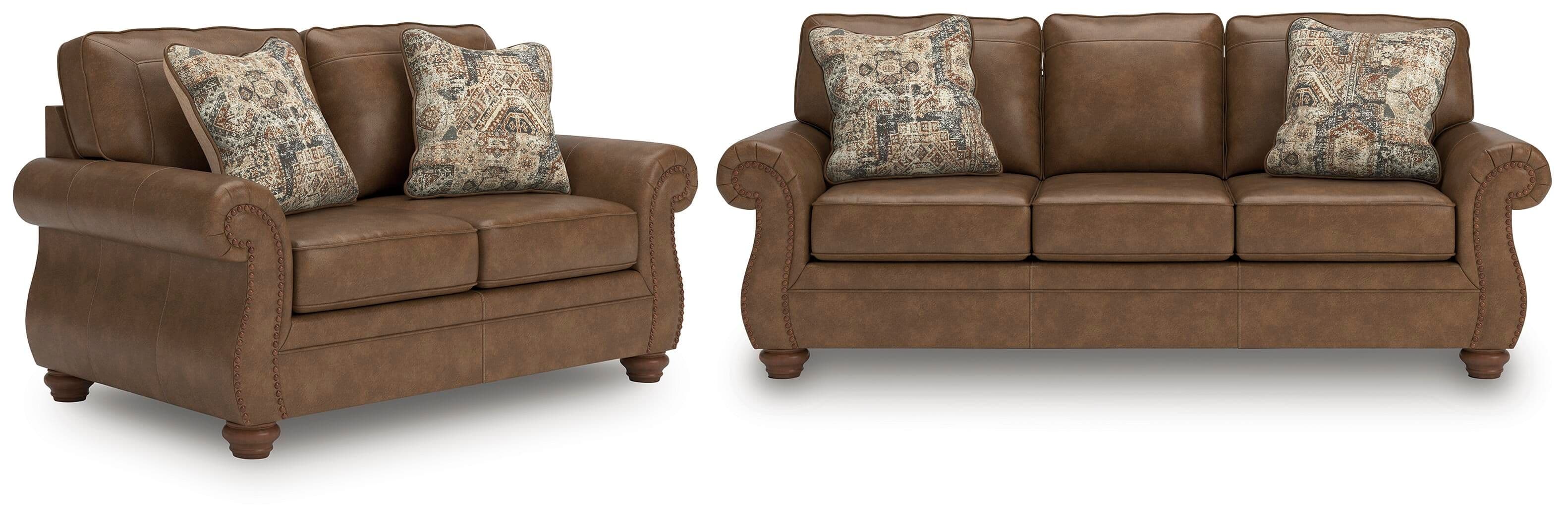 Chasemore - 2 Pc. - Sofa And Loveseat - Earth