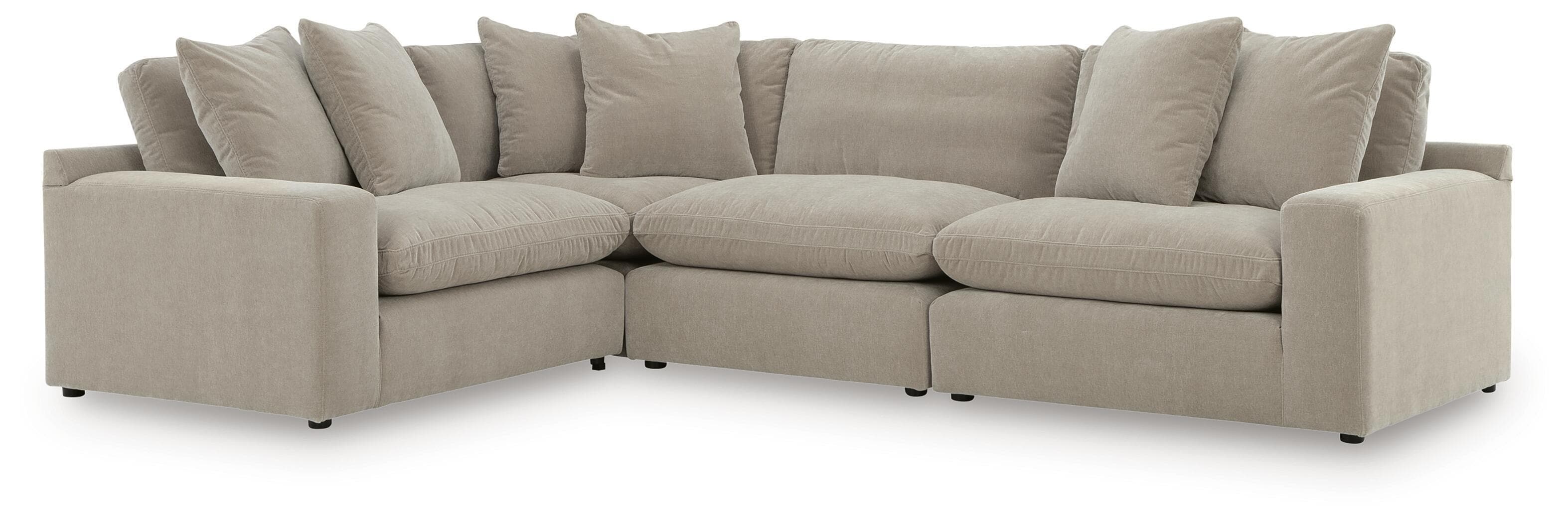 4-Piece Sectional · Pebble