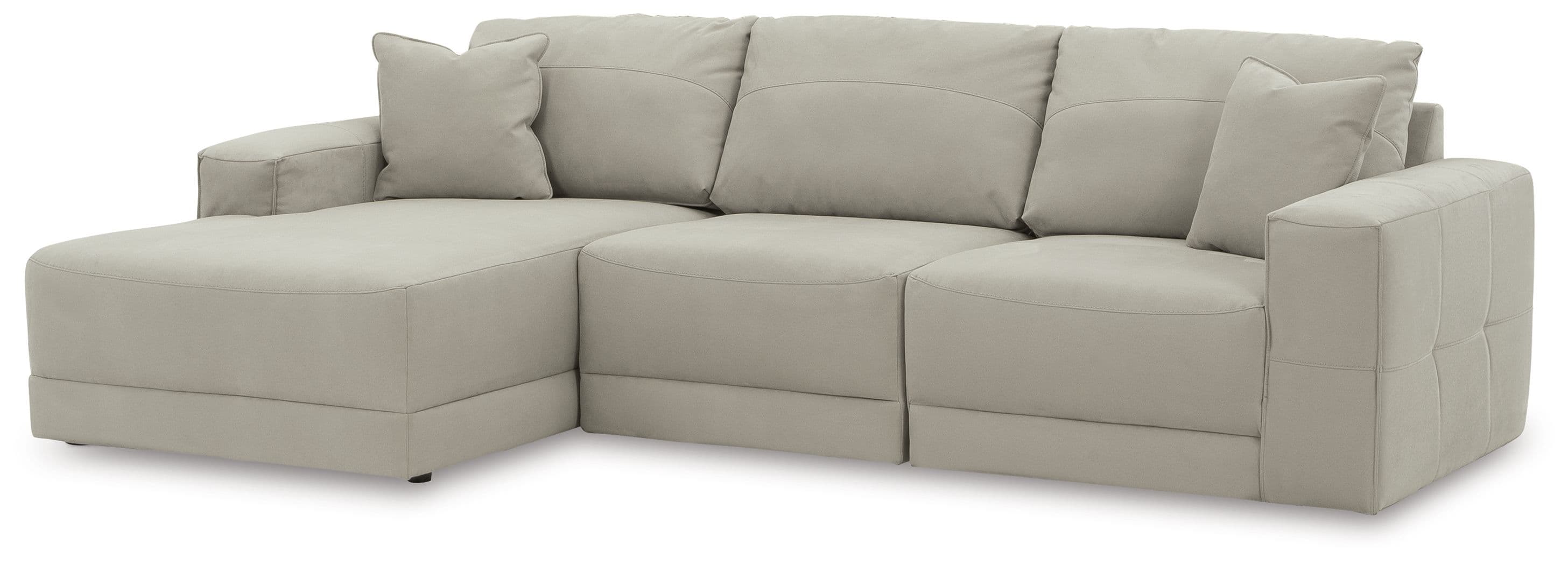 Left Arm Facing Corner Chaise 3 Pc Sectional