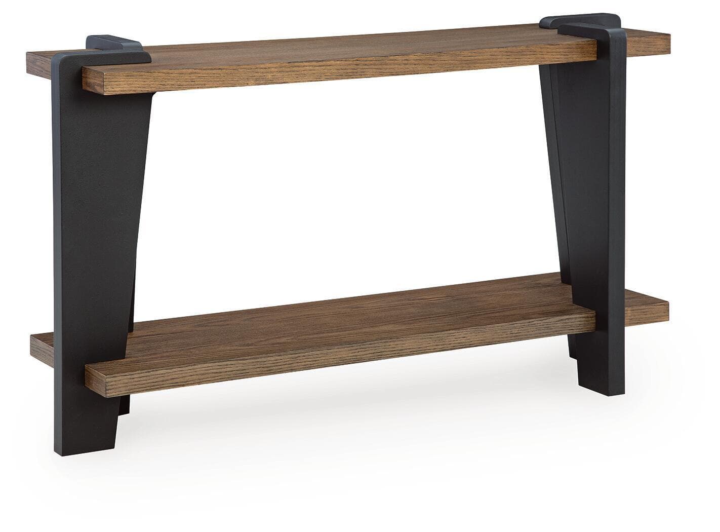 Weathermore - Sofa Table - Brown / Black