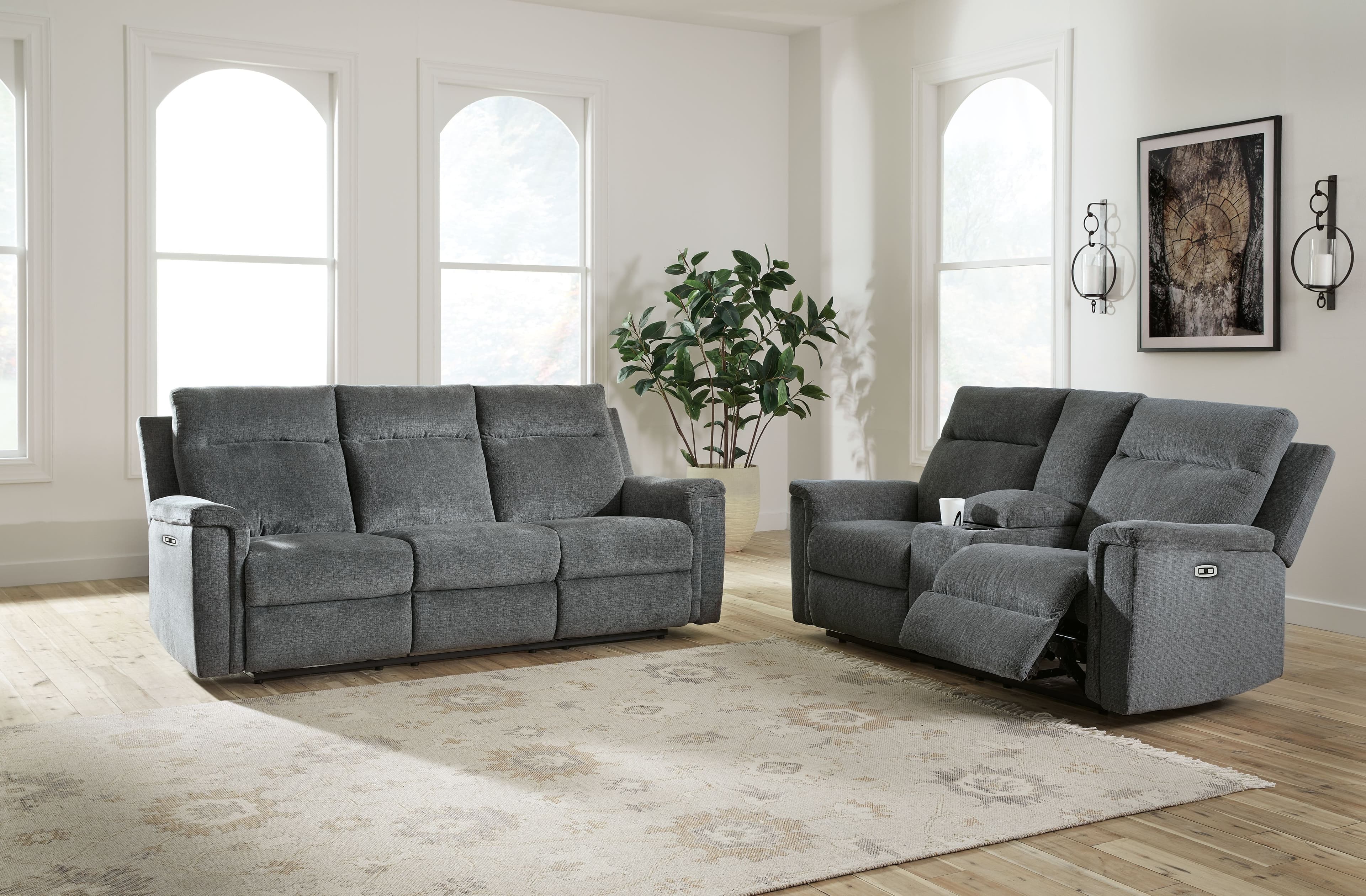 2 Pc. · Power Reclining Sofa, Power Reclining Loveseat