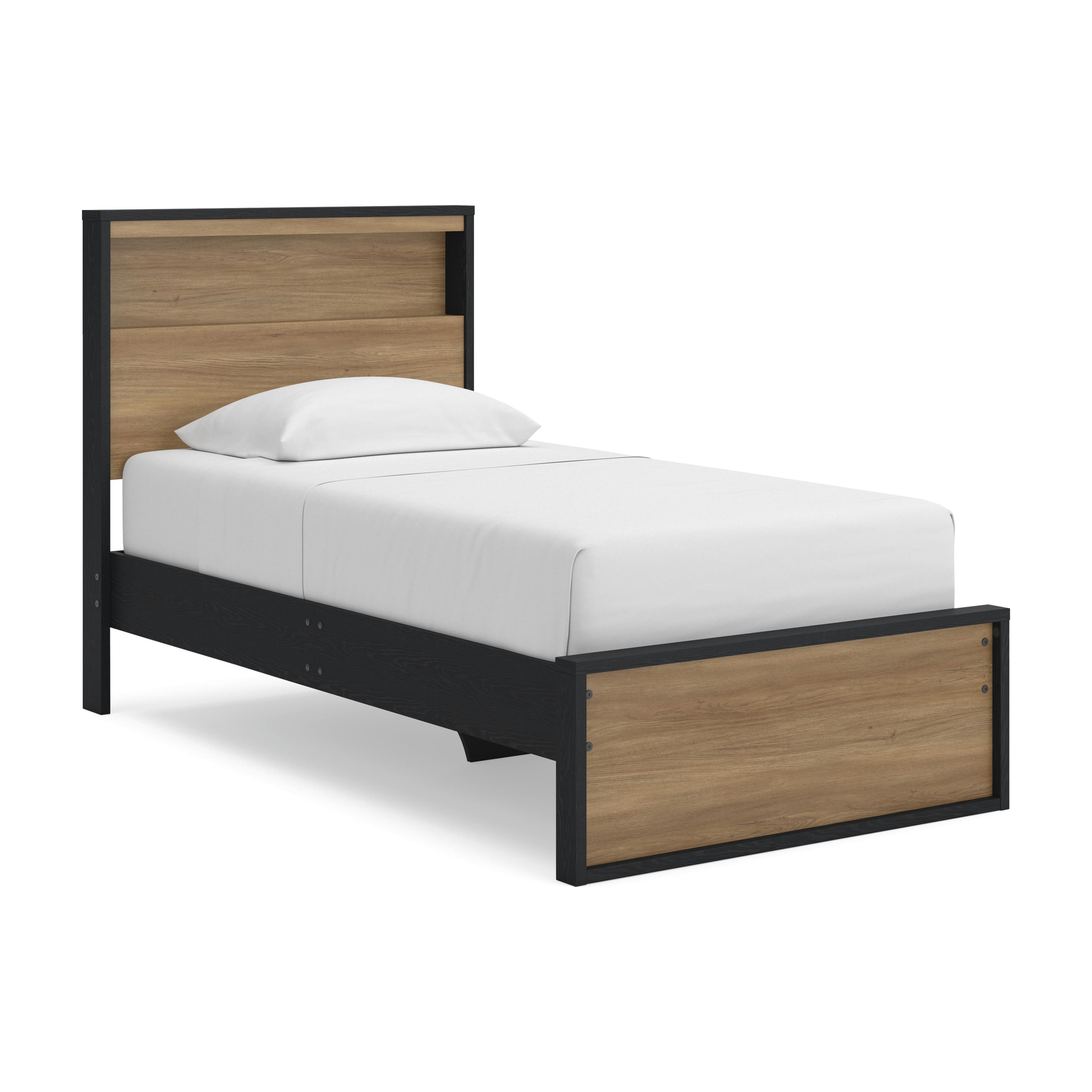 Twin Bookcase Complete Bed Frame