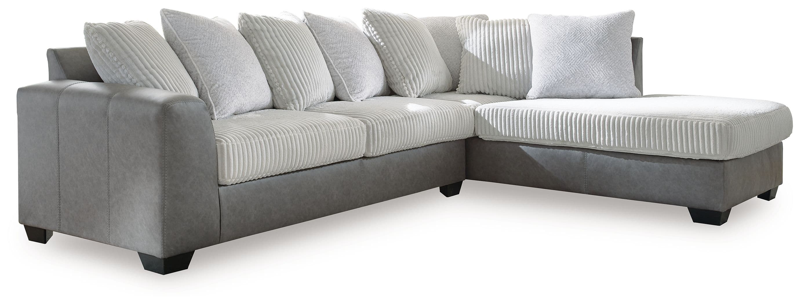 2-Piece Sectional With Raf Corner Chaise