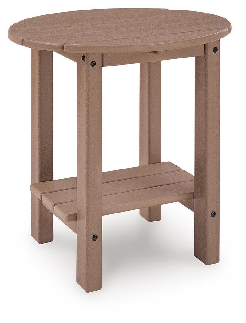 Grover Beach - Oval End Table - Driftwood