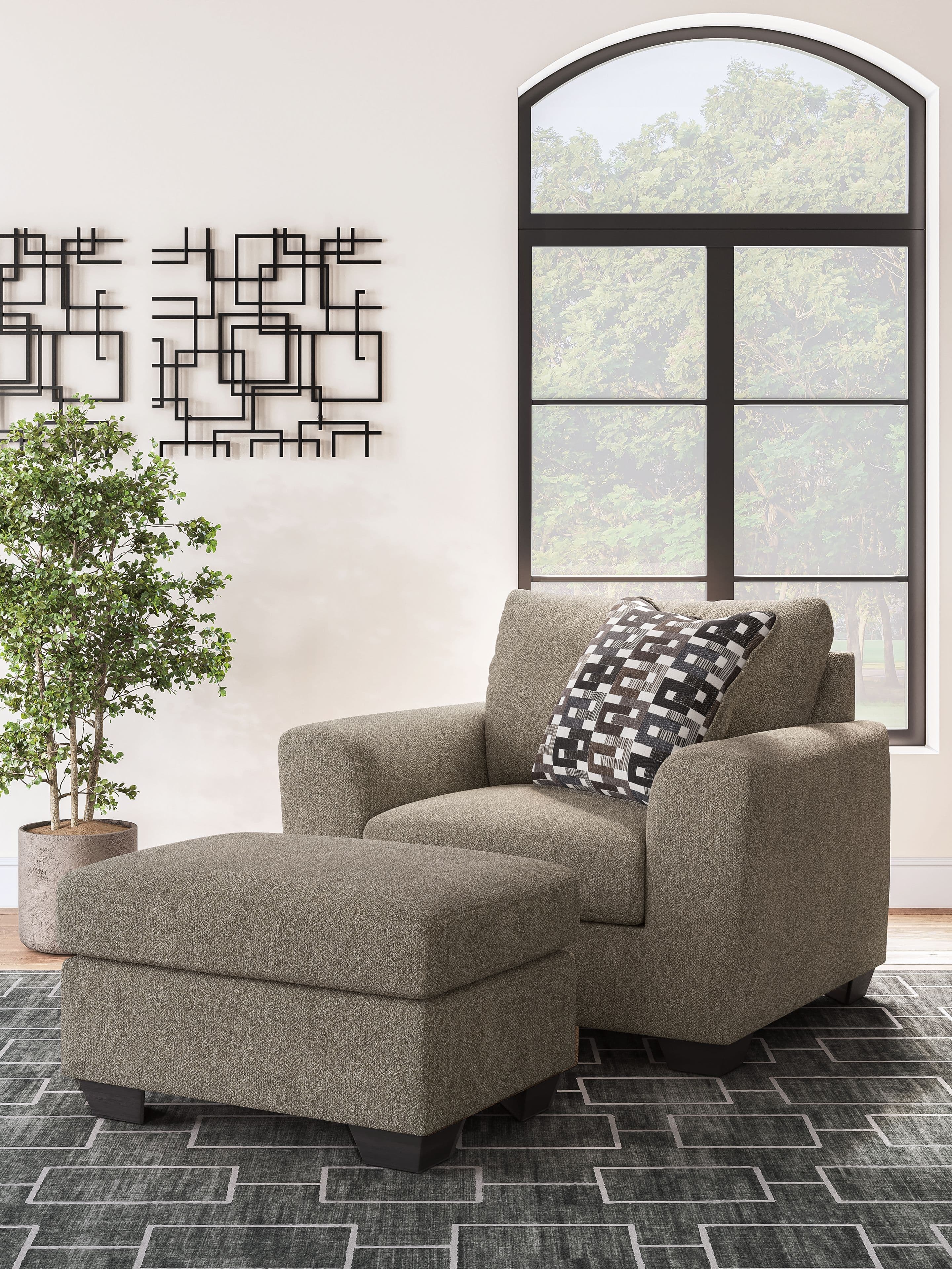 2 Pc. · Chair And A Half, Ottoman