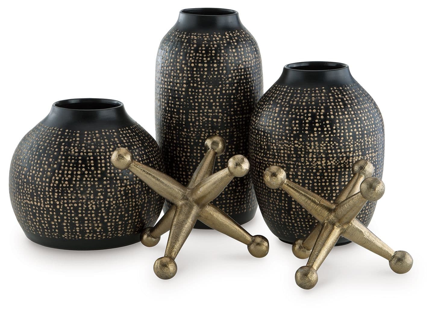 Black / Gold Finish
