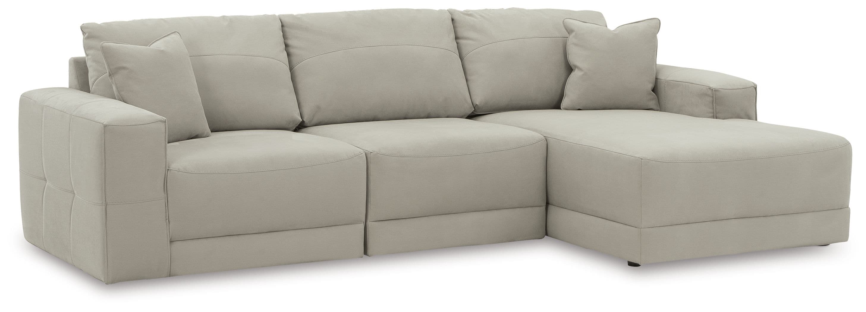 Right Arm Facing Corner Chaise 3 Pc Sectional