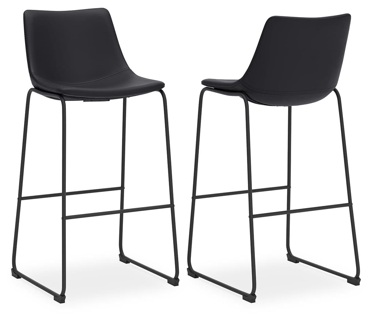 Tall UPH Barstool (Set of 2) · Black