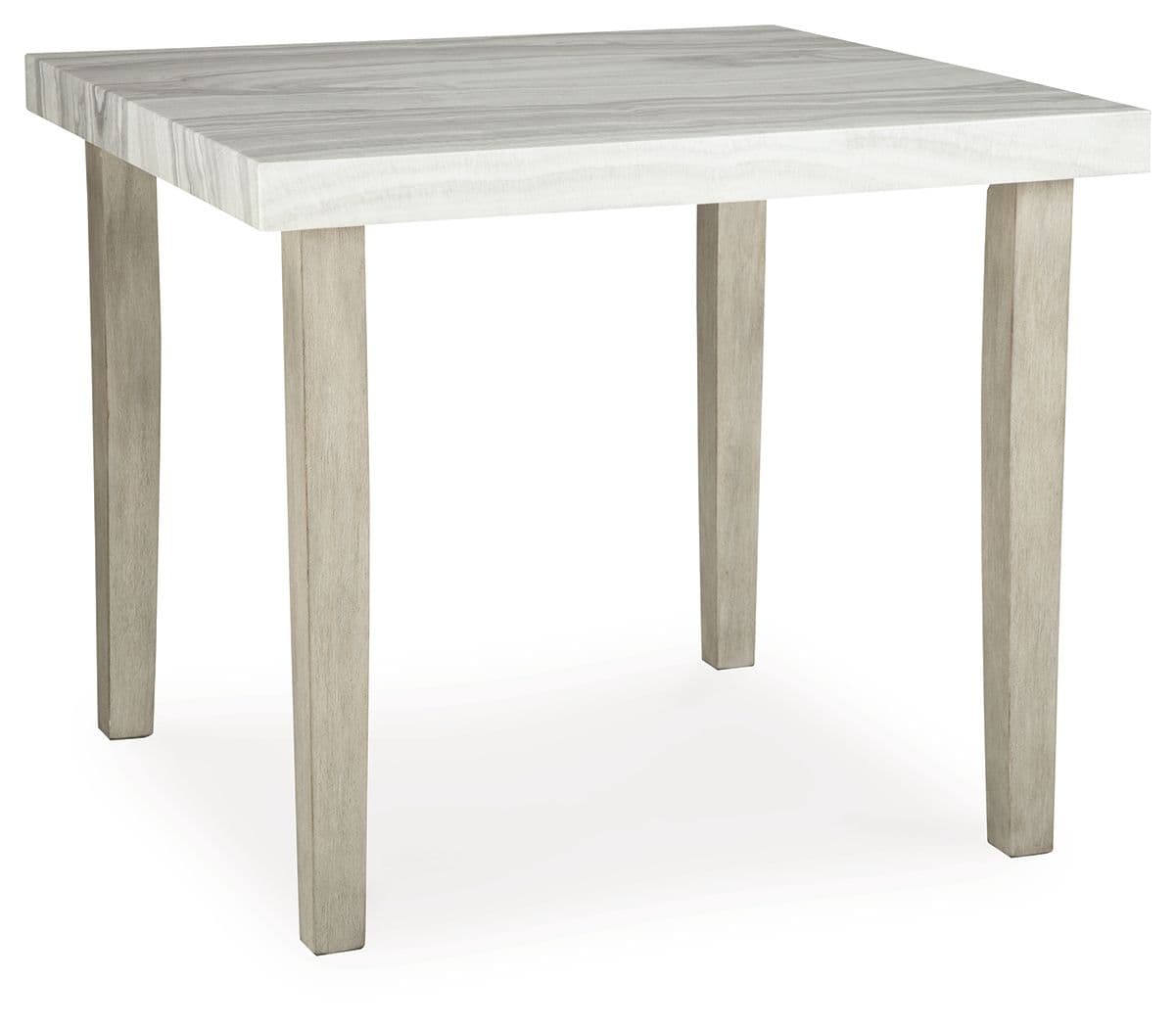 Square Dining Room Counter Table