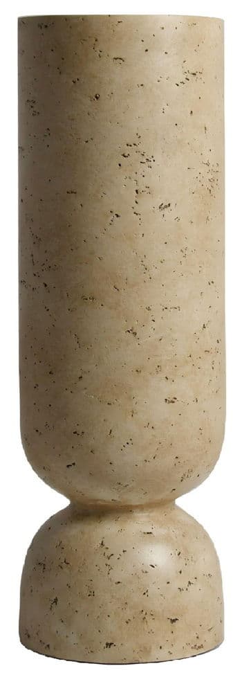 Bryons - Vase - 13" - Beige