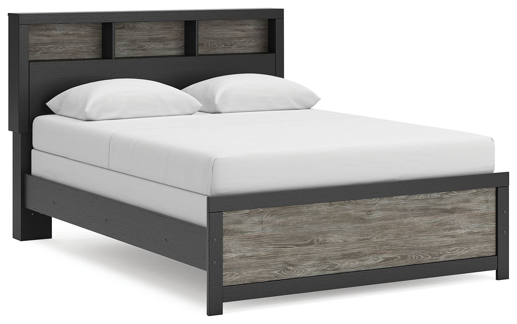 Queen Bookcase Bed