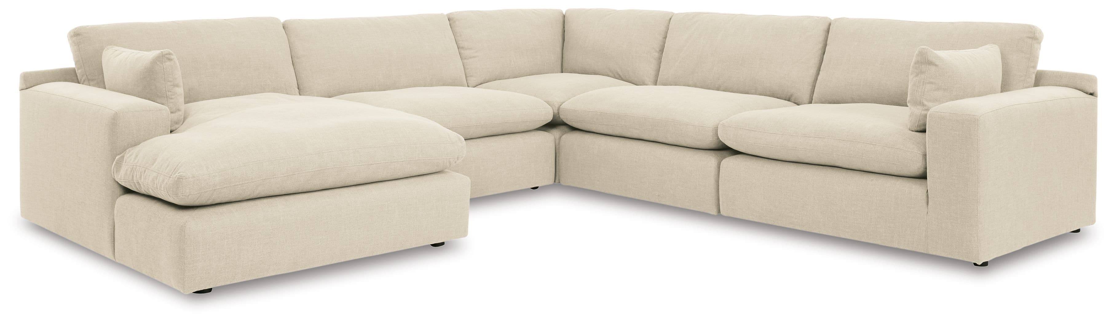 Left Arm Facing Corner Chaise 5 Pc Sectional