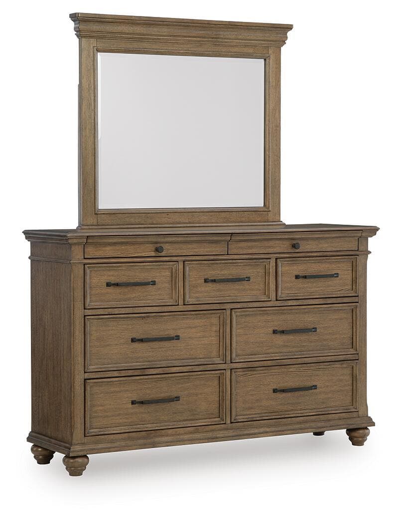 Dresser And Mirror