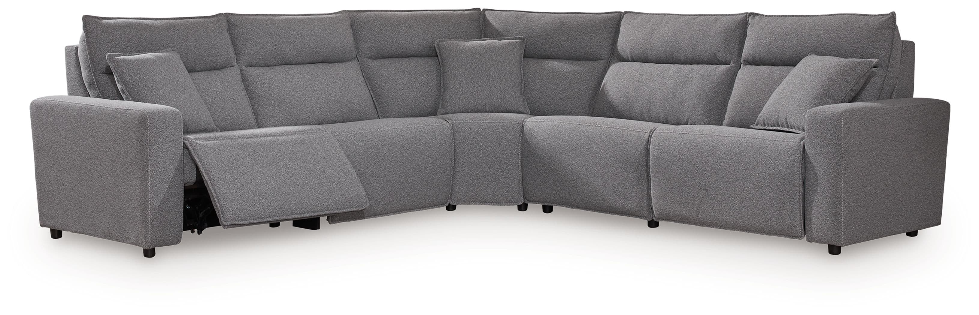 5-Piece Power Reclining Sectional · Salt And Pepper