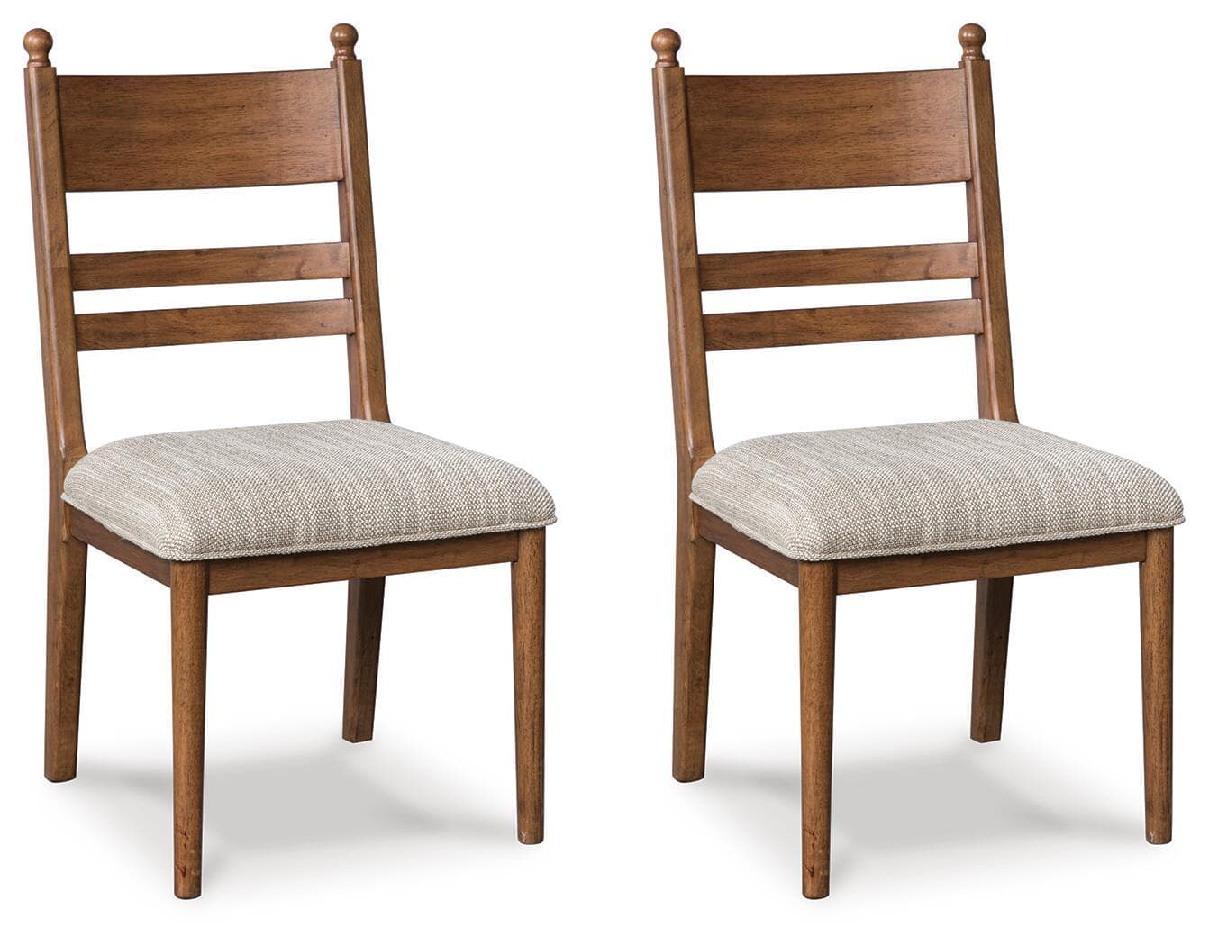 Greddinton - Dining Upholstered Side Chair (Set of 2) - Brown