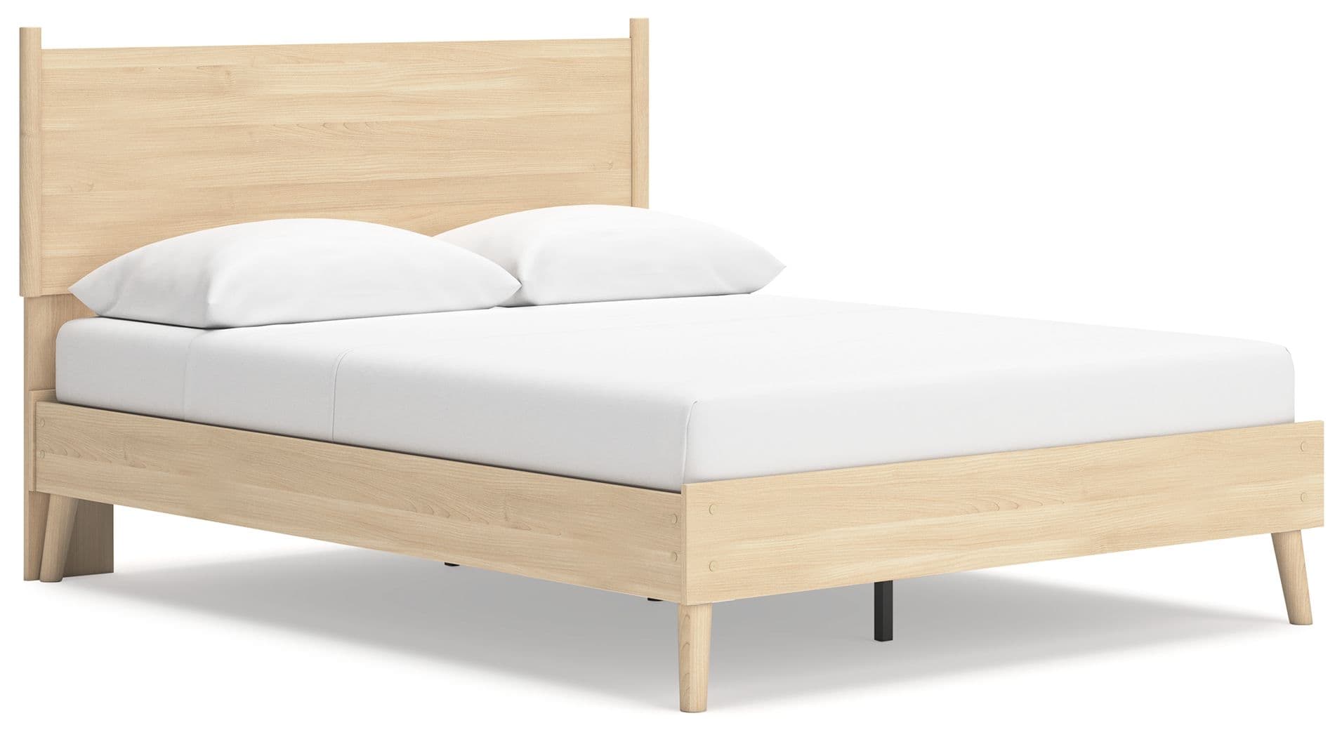 Queen Platform Panel Bed