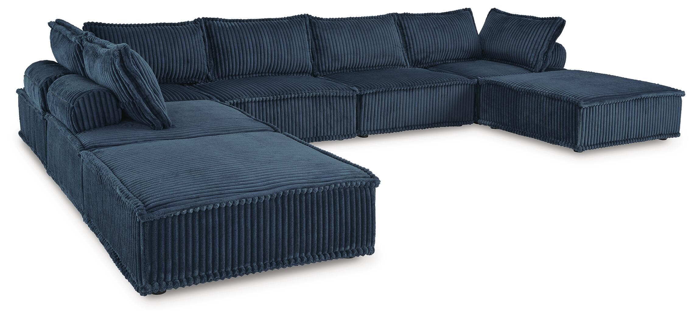 7-Piece Modular Seating · Navy