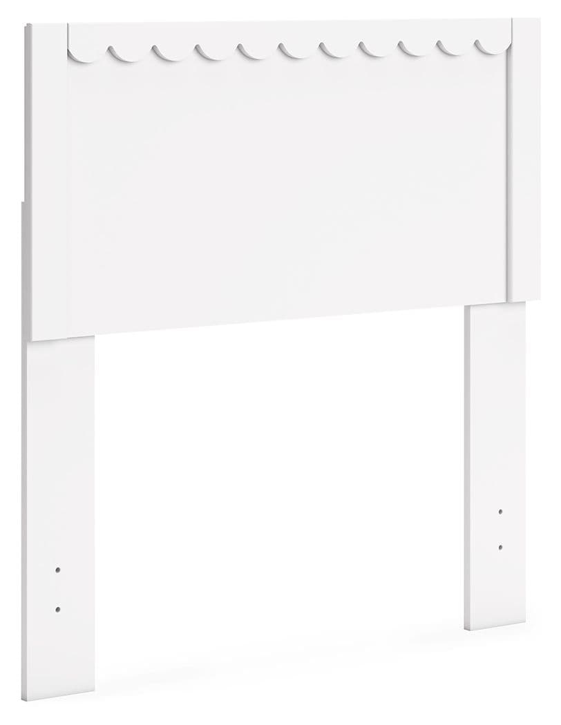 Hallityn - Twin Panel Headboard - White