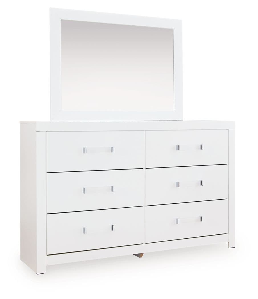 Dresser And Mirror · White