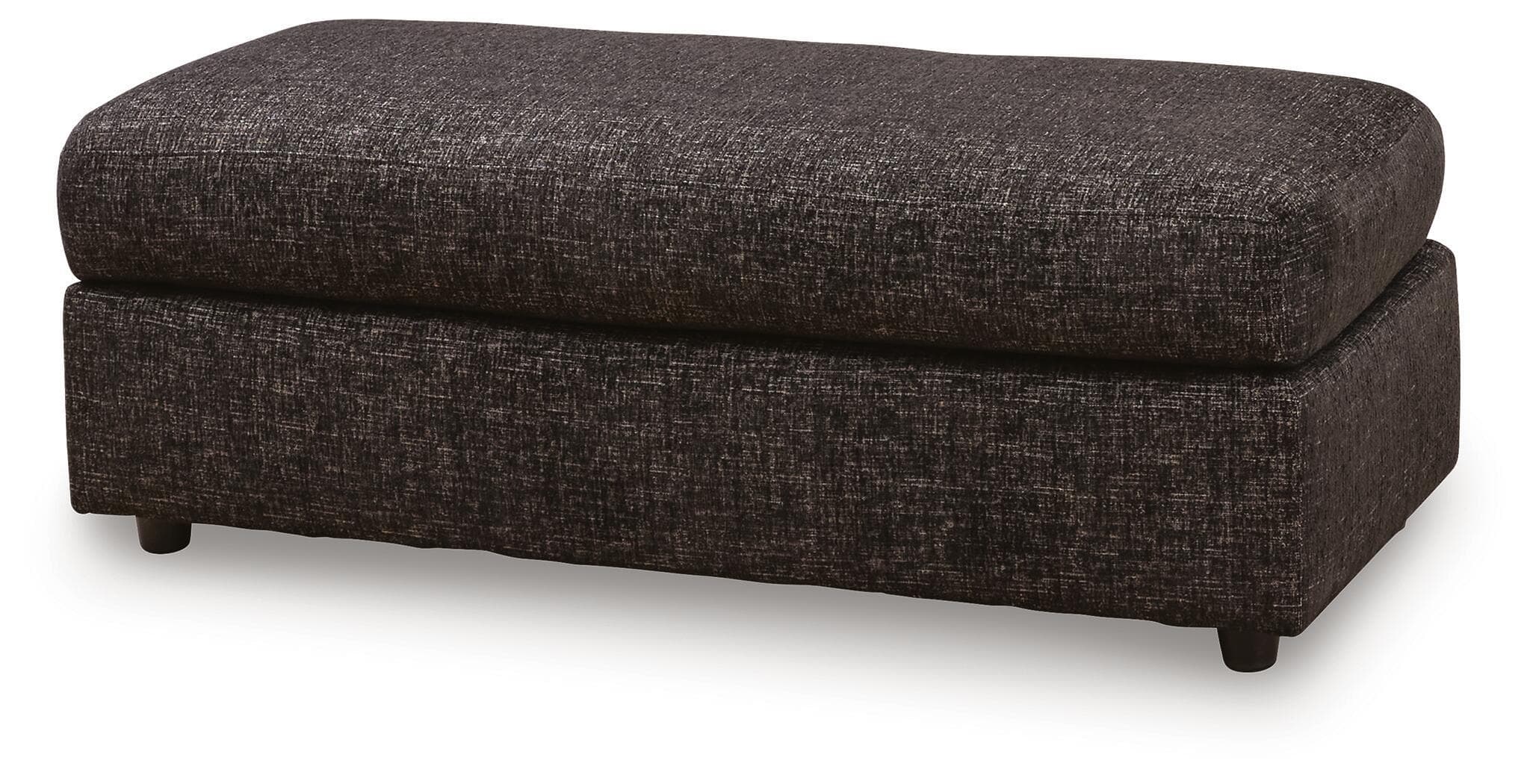Lentiz - Oversized Accent Ottoman - Onyx