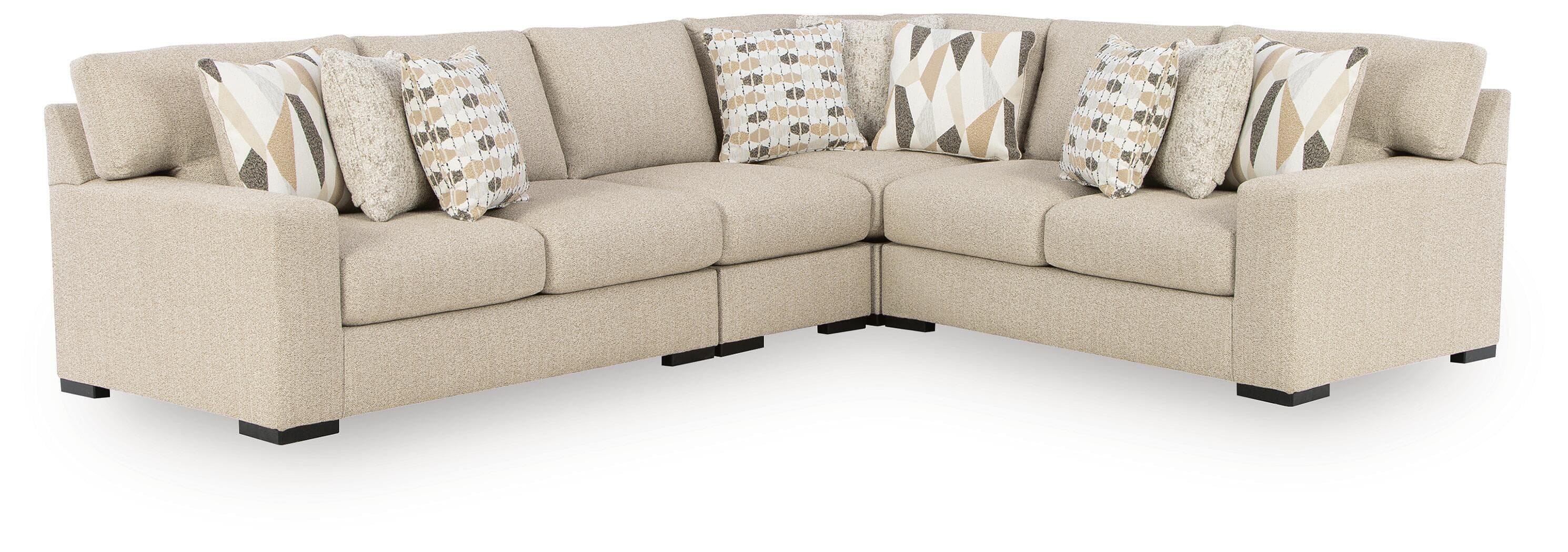 LaureLGrove - 4-Piece Sectional - Pebble
